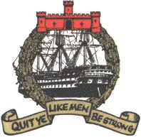 HMS Conway crest